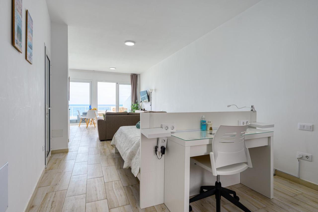 Homeforguest The Cliff House Gran Canaria With Sea Views Sardina Exterior foto