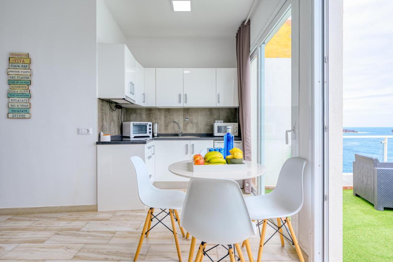 Homeforguest The Cliff House Gran Canaria With Sea Views Sardina Exterior foto