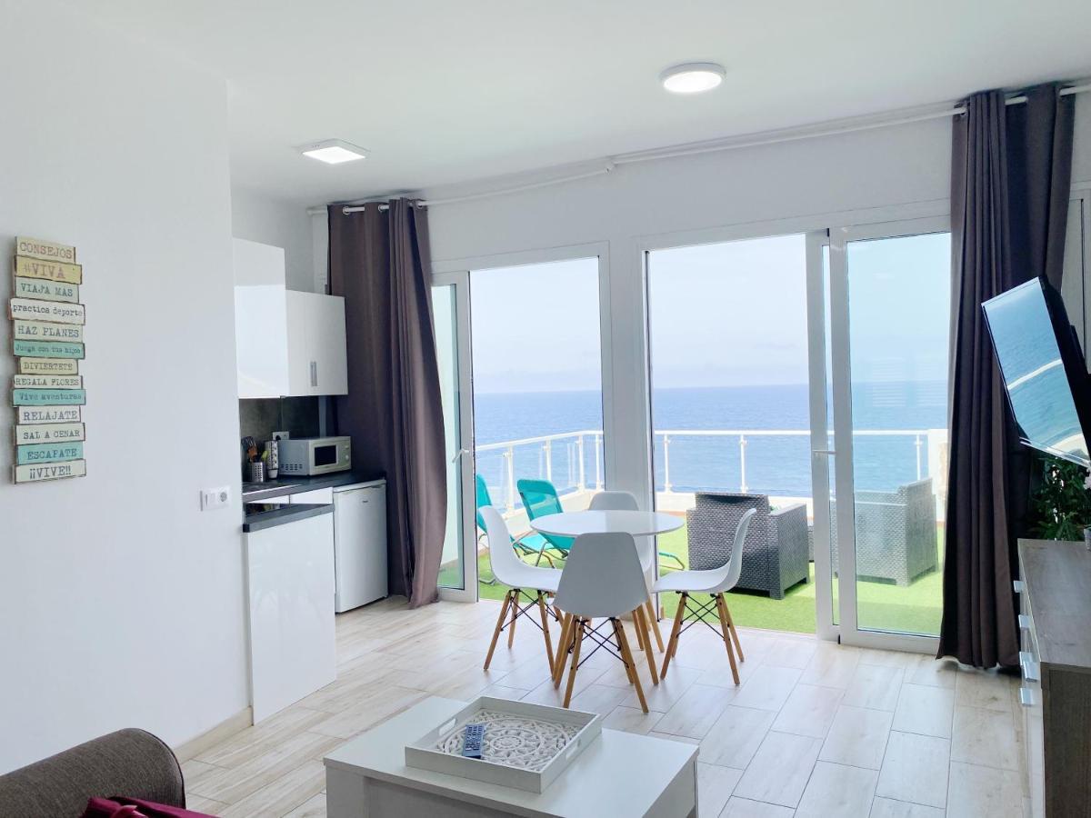 Homeforguest The Cliff House Gran Canaria With Sea Views Sardina Exterior foto