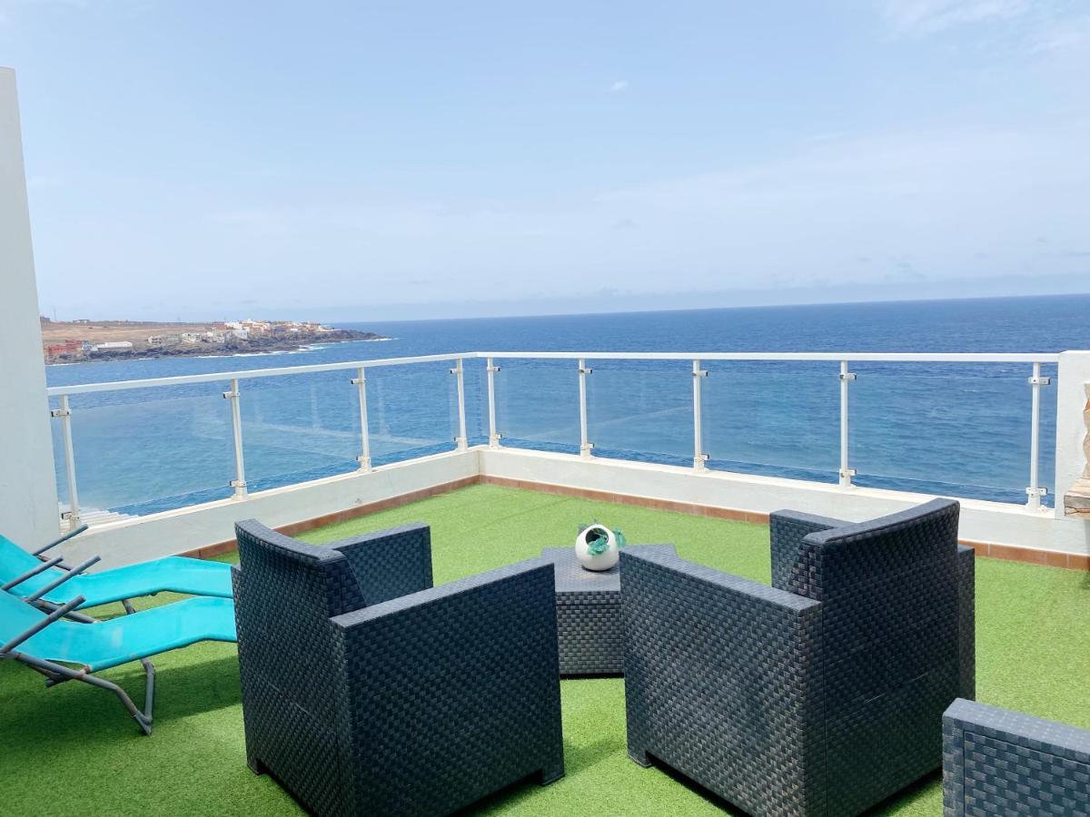 Homeforguest The Cliff House Gran Canaria With Sea Views Sardina Exterior foto